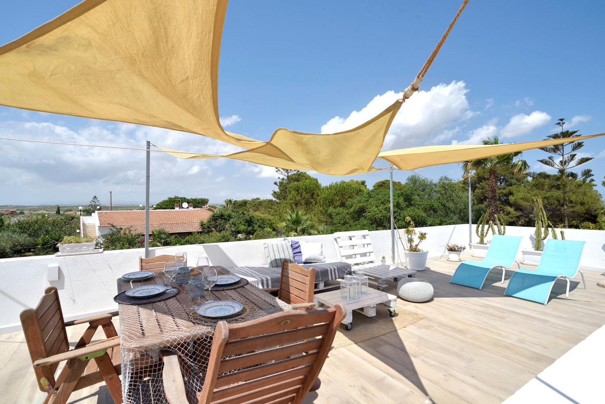 Romantic House Terrazza Vista Mare Санта Мария дел Фокало Стая снимка
