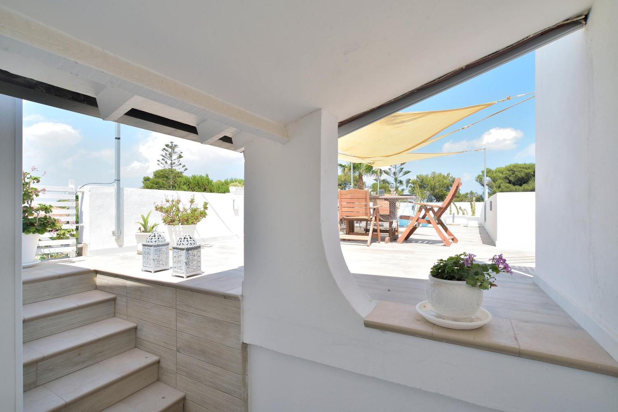 Romantic House Terrazza Vista Mare Санта Мария дел Фокало Стая снимка