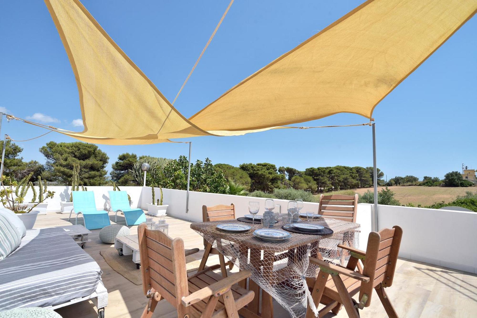Romantic House Terrazza Vista Mare Санта Мария дел Фокало Стая снимка